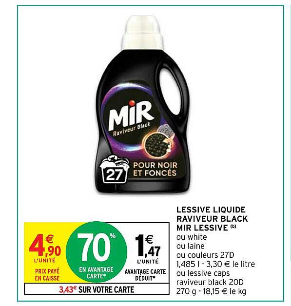 lessive liquide raviveur black mir lessive