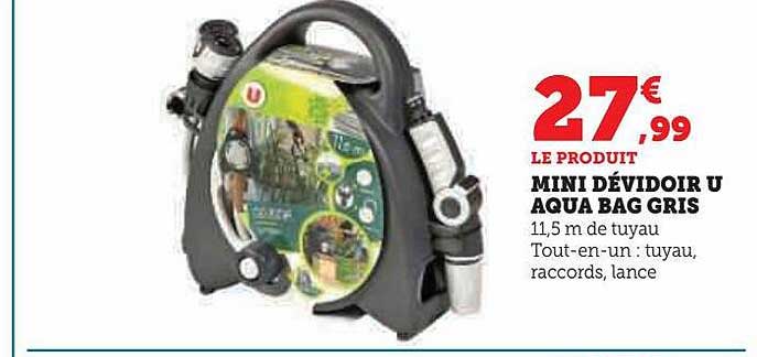 Mini Dévidoir U Aqua Bag Gris