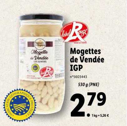 mogettes de vendée igp saveurs de nos régions