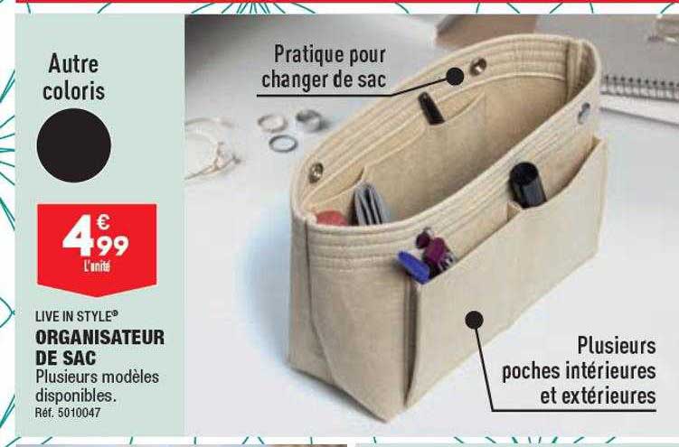 organisateur de sac live in style