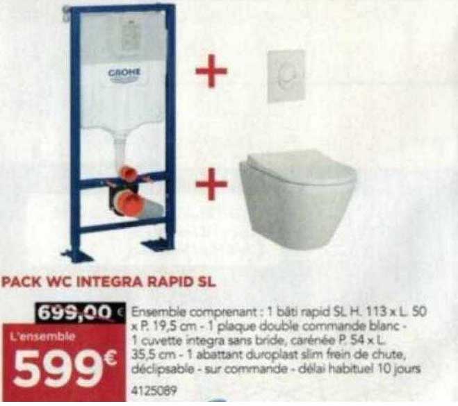 pack wc integra rapid sl