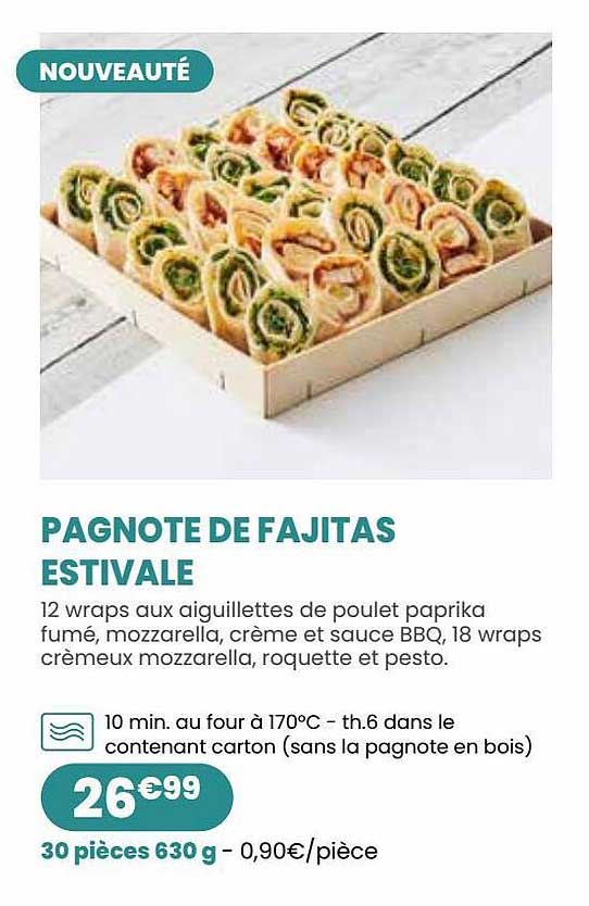 Pagnote De Fajitas Estivale