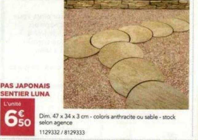 pas japonais sentier luna