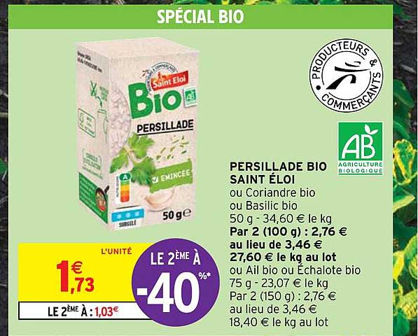 persillade bio saint éloi