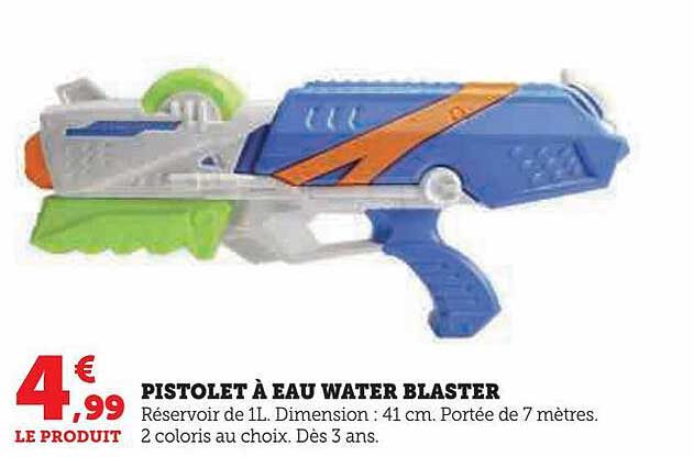 pistolet à eau water blaster