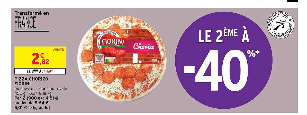 Pizza Chorizo Fiorini