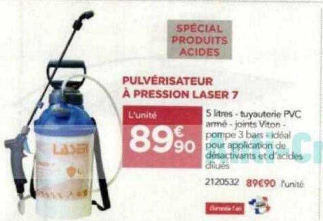 Pulvérisateur à Pression Laser 7