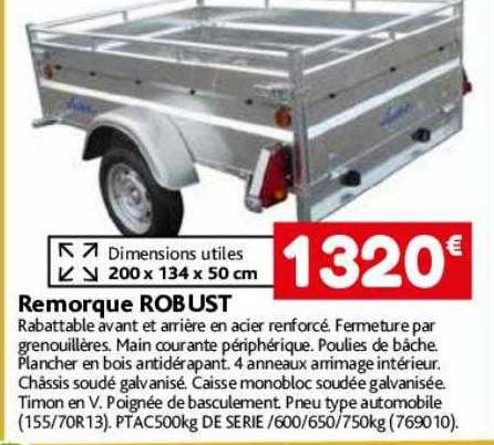 remorque robust