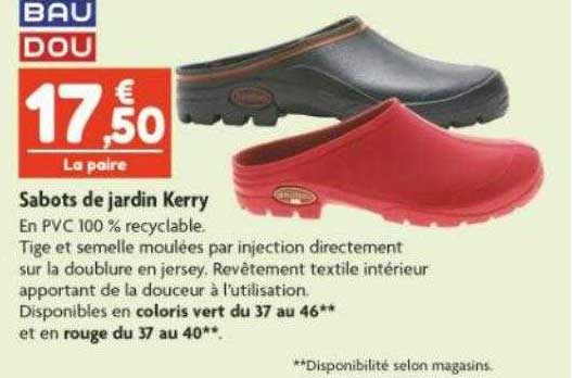 sabots de jardin kerry