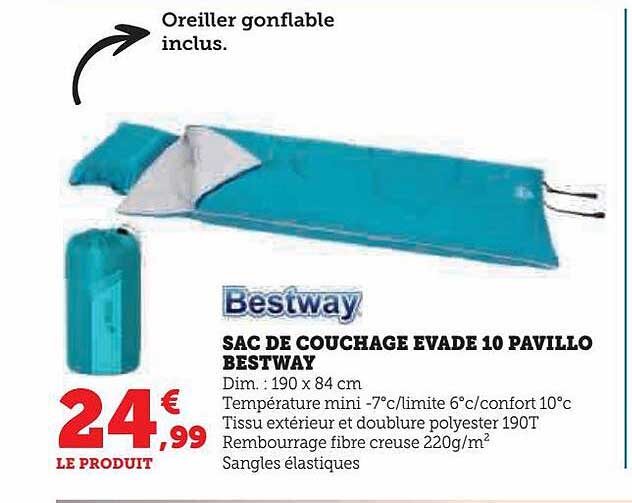 Sac De Couchage évadé 10 Pavillo Bestway