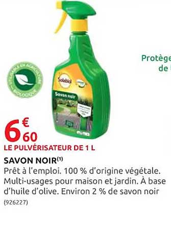 Savon Noir Solabiol