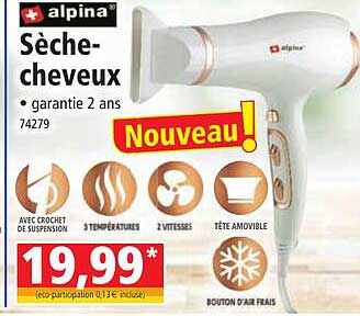 sèche-cheveux alpina