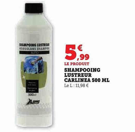 shampooing lustreur carlinea 500ml