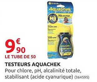 testeurs aquachek