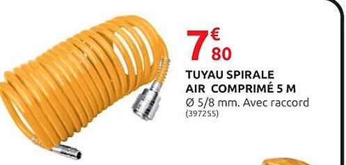 tuyau spirale air comprimé 5 m