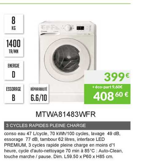 3 cycles rapies pleine charge mtwa81483wfr