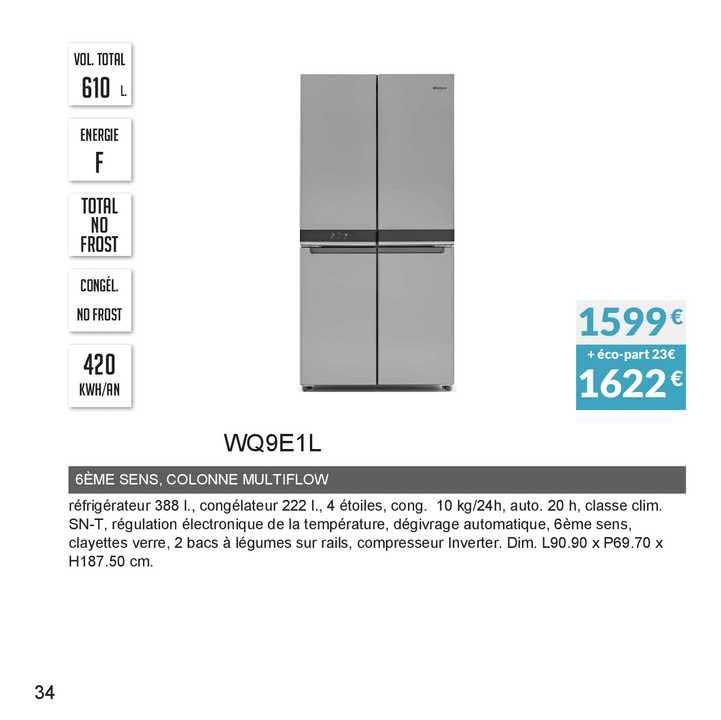 6ème sens colonne multiflow wq9e1l