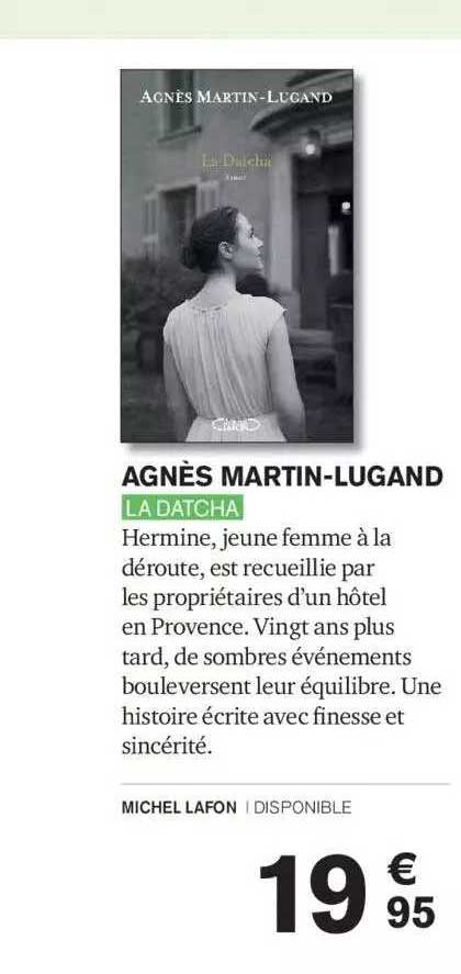 agnès martin-lugand - la datcha