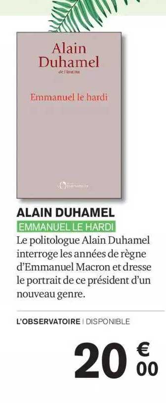 alain duhamel - emmanuelle hardi