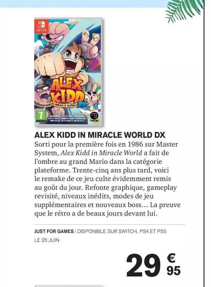 alex kidd in miracle world dx