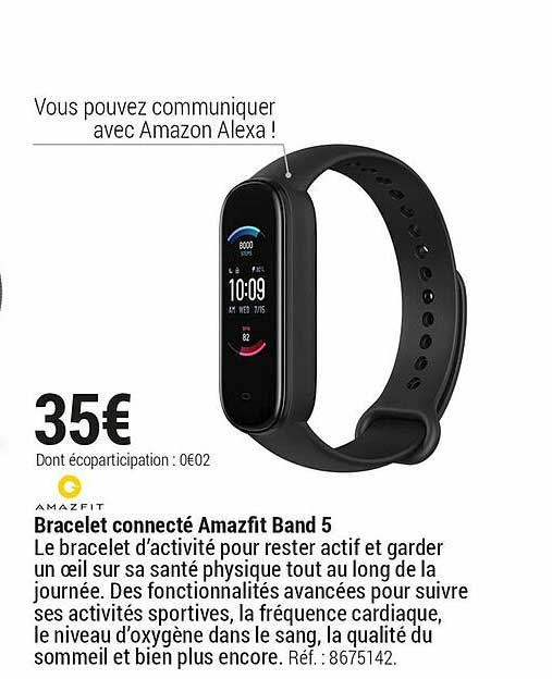 amazfit bracelet connecté amazfit band 5