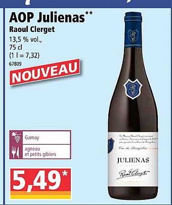 aop julienas raoul clerget