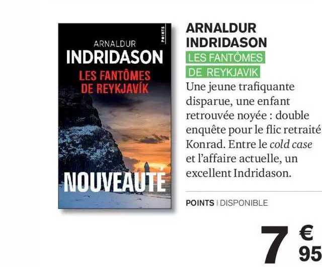 arnaldur indridason les fantômes de reykjavik