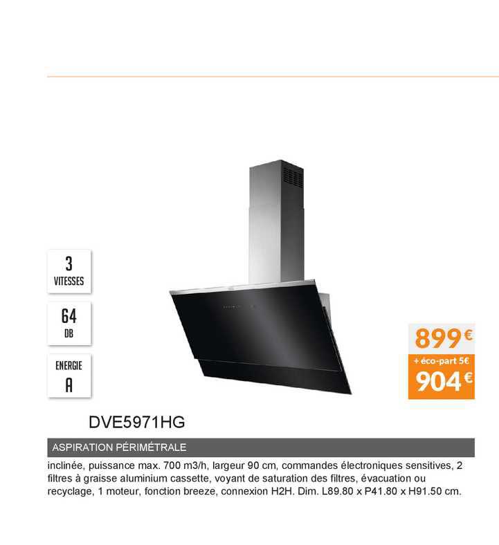 aspiration périmétrale dve5971hg