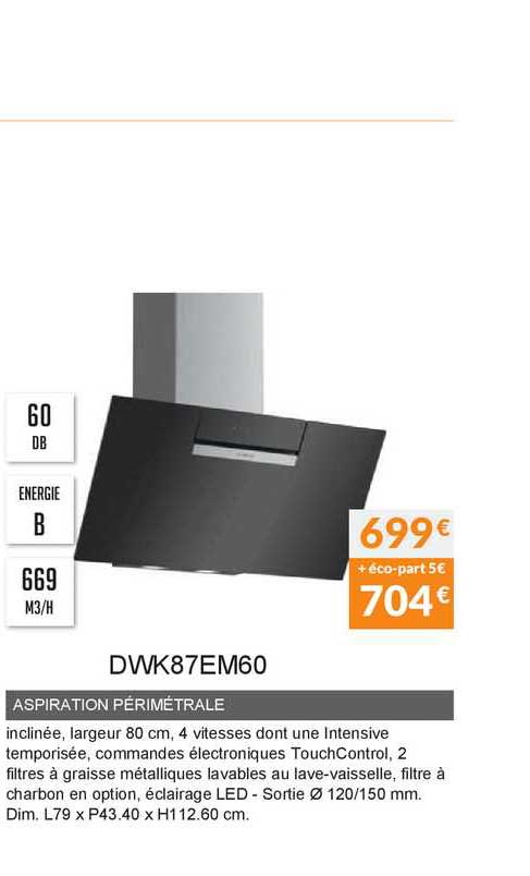 aspiration périmétrale dwk87em60