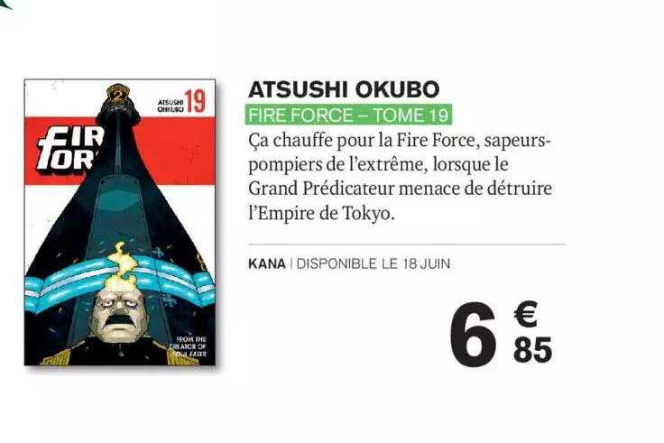 atsushi okubo - fire force - tome 19