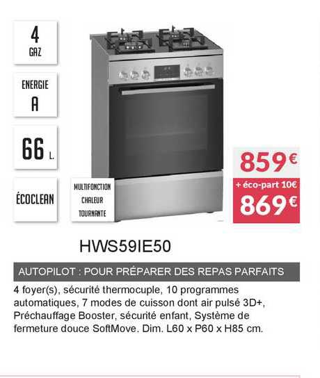 autopilot : our préparer des repas parfaits hws59ie50