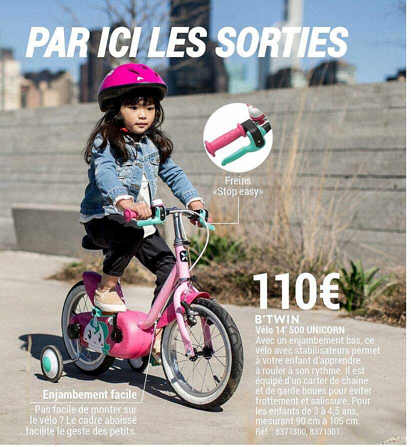 B'twin Vélo 14' 500 Unicorn