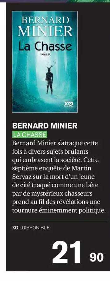 bernard minier - la chasse
