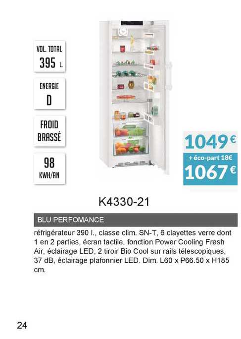 blu performance k4330-21