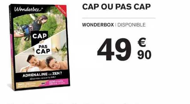 cap ou pas cap wonderbox