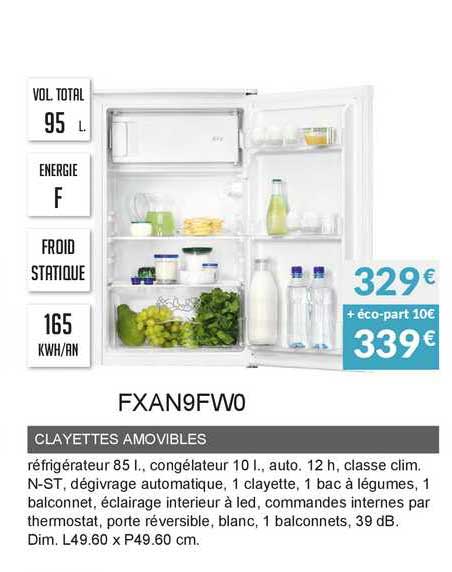 clayettes amovibles fxan9fw0