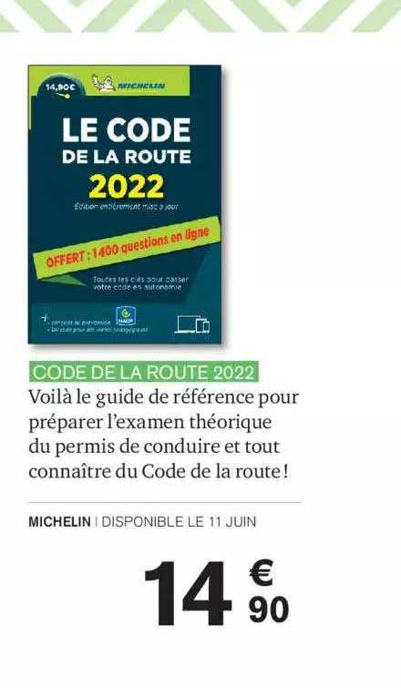 code de la route 2022