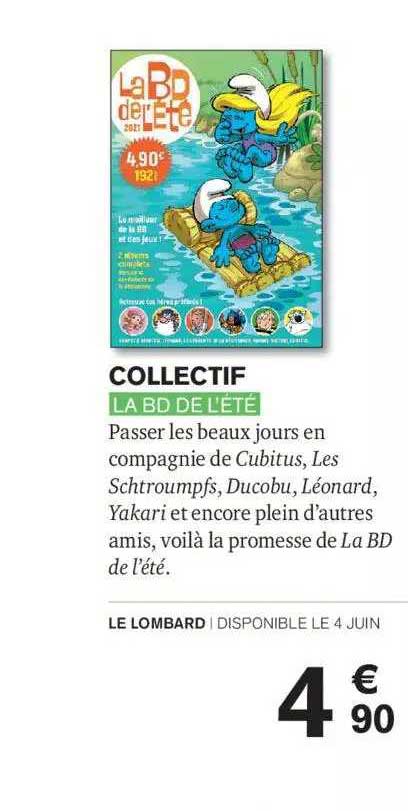 collectif la bd de l'été