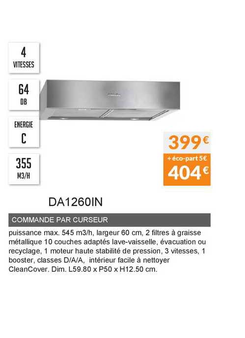 commande par curseur da1260in