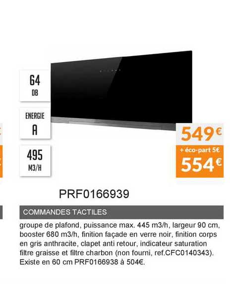 commandes tactiles prf0166939