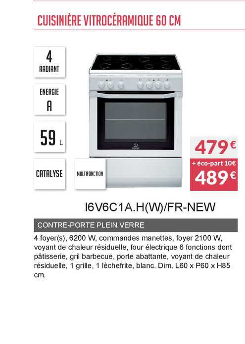 contre-porte plein verre i6v6c1a.h(w) fr-new