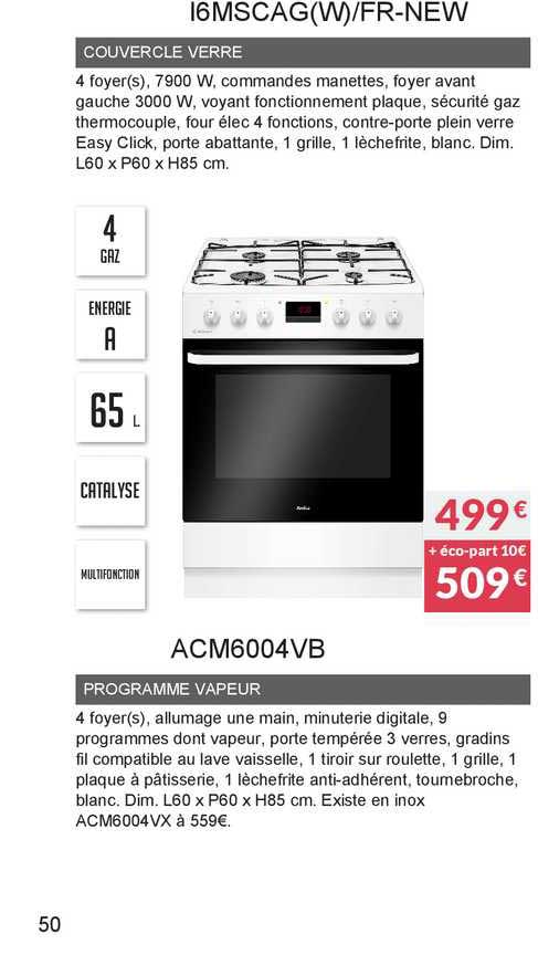 couvercle verre i6mscag(w)fr-new programme vapeur acm6004vb