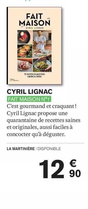 cyril lignac - fait maison n°1