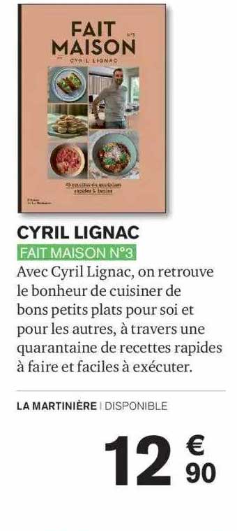 cyril lignac - fait maison n°3