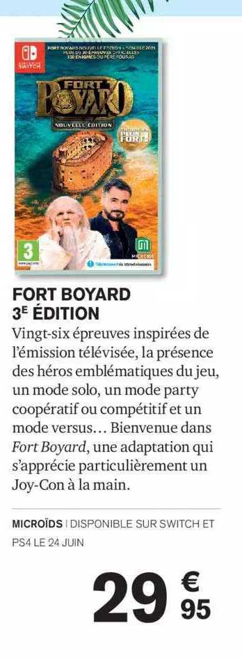 fort boyard 3è édition