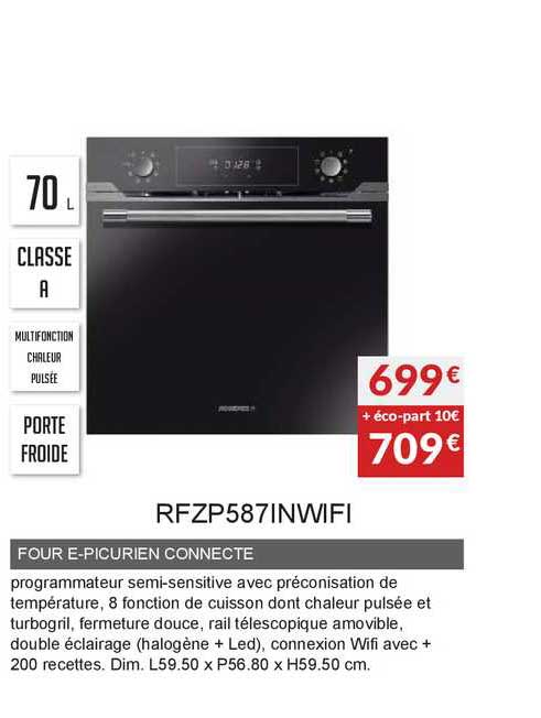 Four E-picurien Connecte Rfzp587inwifi