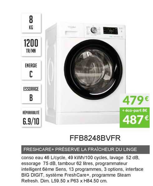 Freshcare + Préserve La Fraîcheur Du Ling Ffb8248bvfr