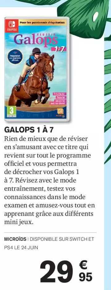 Galops 1 à 7
