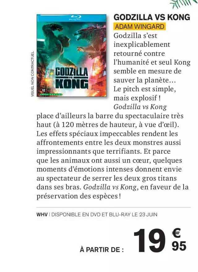 Godzilla Vs Kong - Adam Wingard