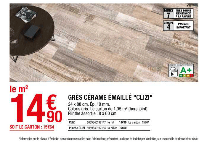 grès cérame émaillé "clizi"